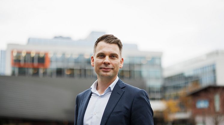 Rasmus Nord, administrerende direktør i Sweco Norge. Foto: Pixel & Co
