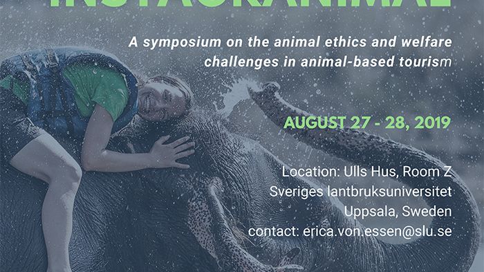 Pressinbjudan: Symposium om värderingar och utmaningar inom djurbaserad turism 27–28 augusti