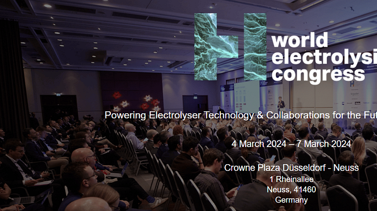 World Electrolysis Congress