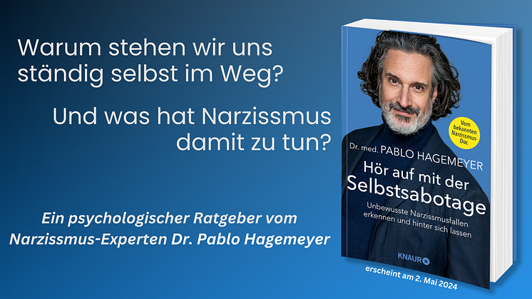 Was ist so schlecht daran, sich Gutes zu tun? - Psychiater Dr. Pablo Hagemeyer beleuchtet Mechanismen der Selbstsabotage