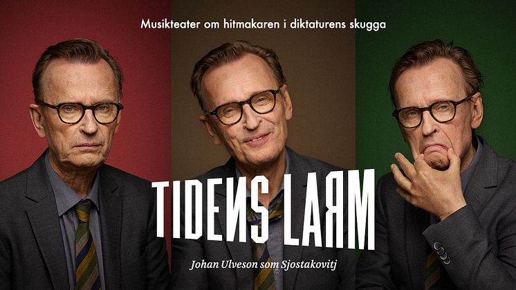 Johan Ulvesson som kompositören Sjostakovitj i Tidens larm