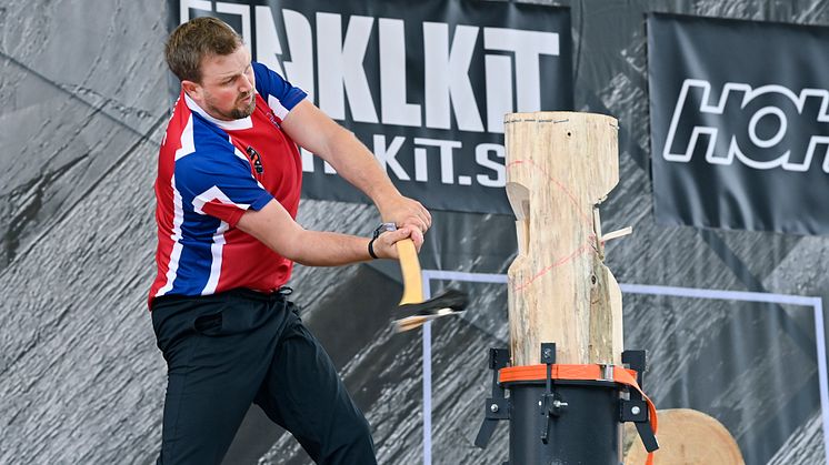 Klaus Magnus Halvorsen er en av seks norske atleter som stiller i Nordic Cup i Hamar. 