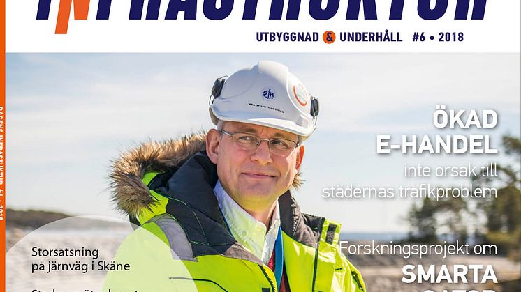 Nya numret av Dagens Infrastruktur nr 6 2018 ute nu!