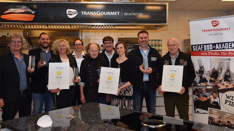 Beste Fortbildung Fischsommelier/-ière: Transgourmet Seafood mit dem begehrten Branchenpreis „Seafood Star“ ausgezeichnet