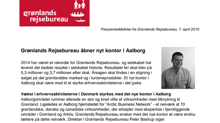 Grønlands Rejsebureau åbner nyt kontor i Aalborg