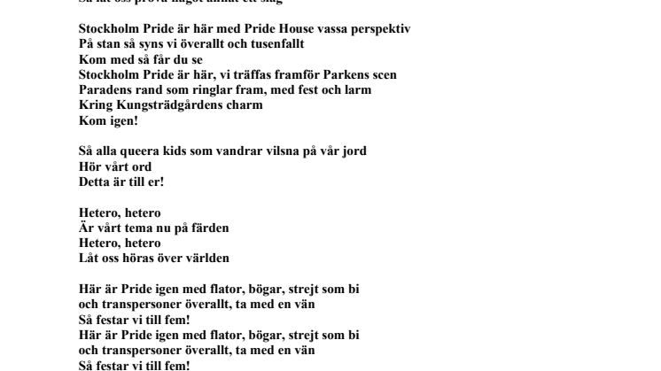"Här är Pride igen" - "Here I go again" i Barbercue-tappning