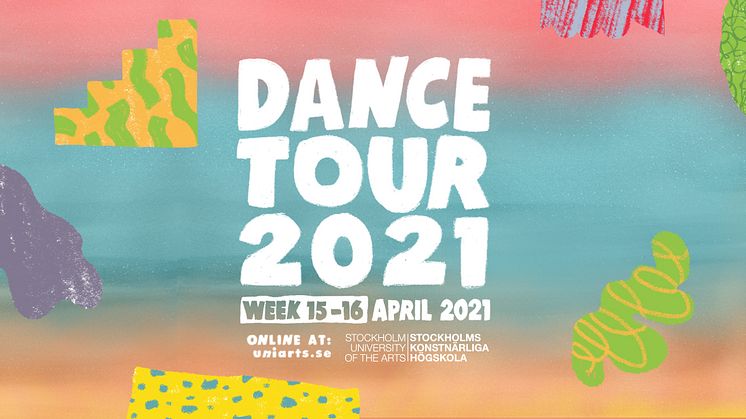 Illustration för Dance tour 2021, av Alexander Rosso