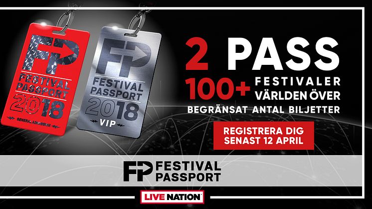 LIVE NATION FESTIVAL PASSPORT