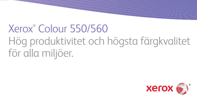 Xerox Colour 550/560