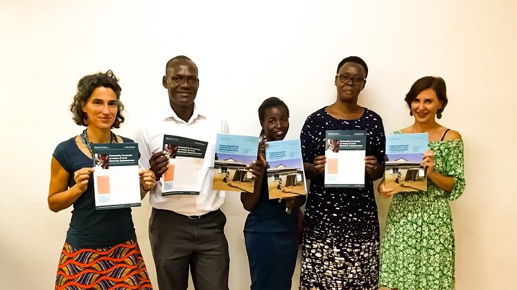 The researchers presenting the report to city officials in Kisumu.  Photo: John C. Chweya