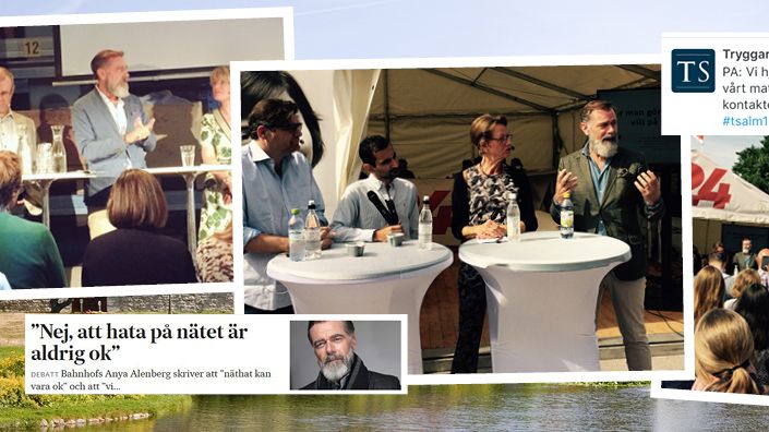 PA Prabert och mySafety Försäkringar i Almedalen 2016.