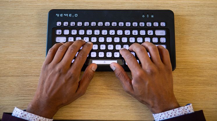 After a successful debut at CES 2019, Nemeio launches its innovative E-paper keyboard that offers infinite customization options, including languages, software preference, and more.