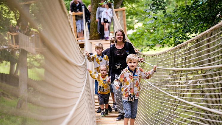 Expedition UPP är ett resultat av senaste årens stora satsningar. I år blir Skånes Djurpark ett ännu starkare familjeäventyr, med upplevelser även för större barn.