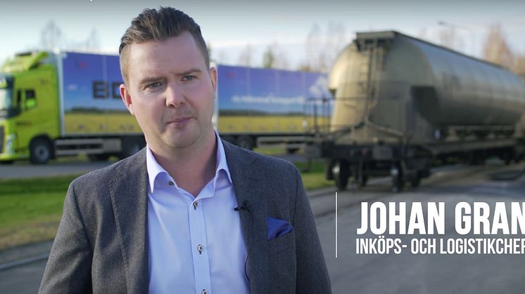 Johan Granberg, inköps- och logistikchef Polarbröd, berättar om utmaningar och lösningar