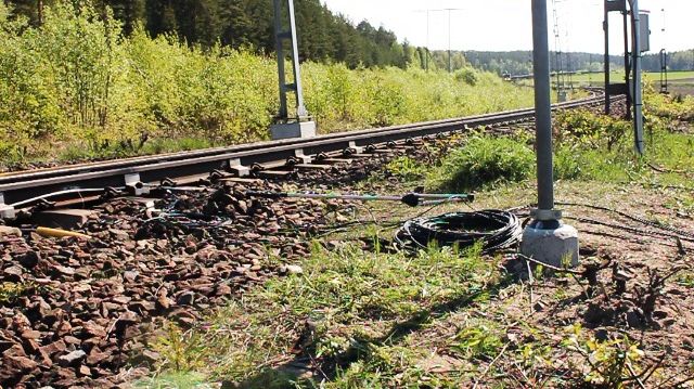 Tågtrafik med smörja i spåren