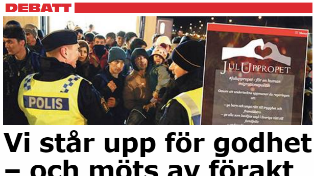 Aftonbladet debatt den 26 januari