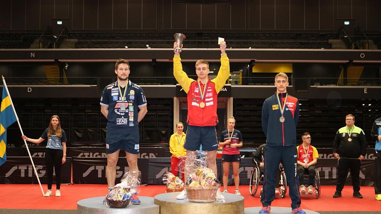 Truls Möregårdh vinner SM-guld i herrsingel