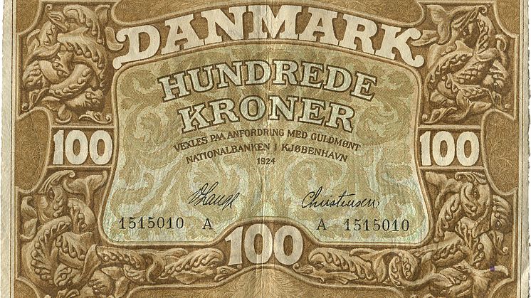 100 kr. fra 1924
