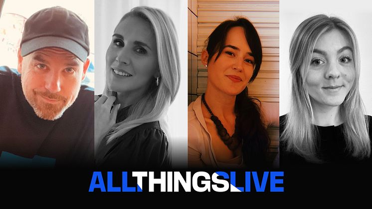 All Things Live växer – välkomnar fyra nya talanger till teamet