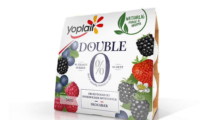 Yoplait Double 0% Skogsbær