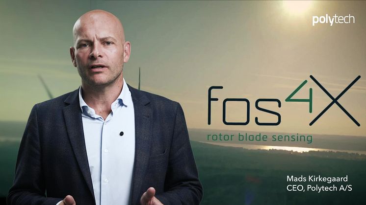 PolyTech acquires fos4X to enable better optimization and protection of your wind turbine blades