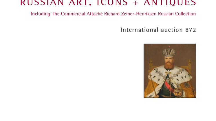 Russian Art & Antiques Auction 9 June 2017