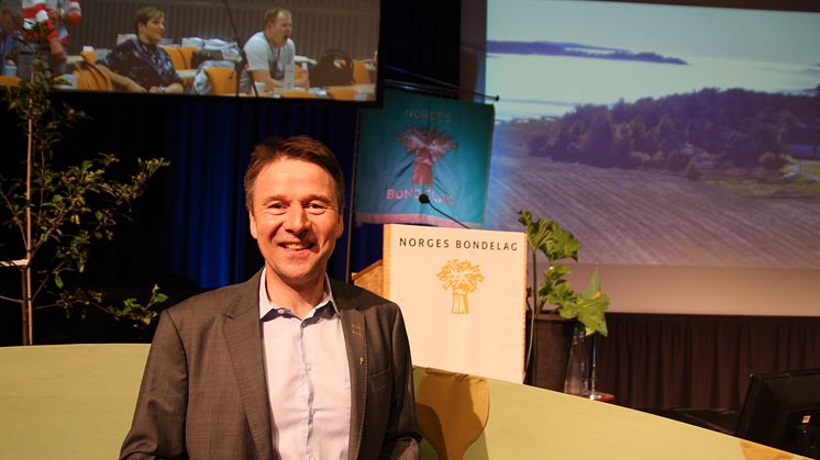 Lars Petter Bartnes, leder i Norges Bondelag