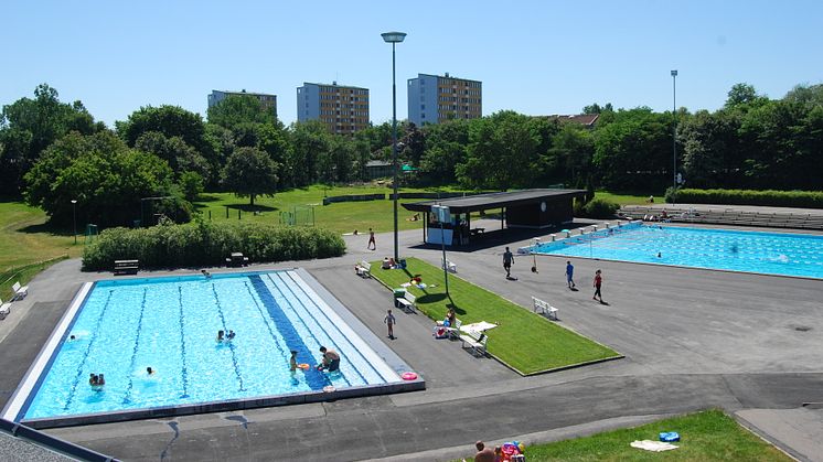 Utomhussäsongen igång på Centralbadet