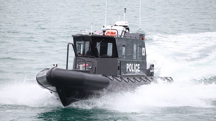High res image - Raymarine - Dorset Police Boat