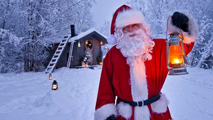 Den riktiga jultomten finns i Pajala