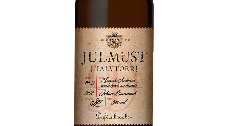 Dufvenkrooks lanserar unik julmust på Systembolaget