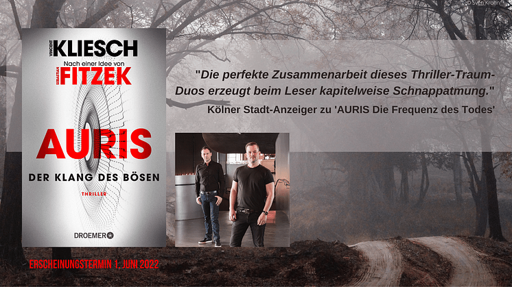 Vincent Kliesch/Sebastian Fitzek "AURIS. Der Klang des Bösen" - Fall 4 für Berlins ungewöhnlichstes Ermittlerpaar