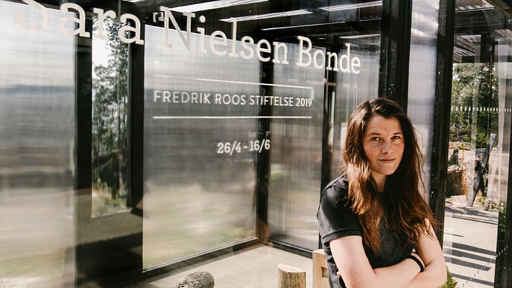 Sara Nielsen Bonde är årets Fredrik Roos-stipendiat. Foto: Melina Hägglund.