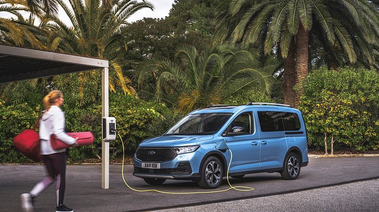 Nový pohon PHEV zvyšuje flexibilitu Fordu Tourneo Connect