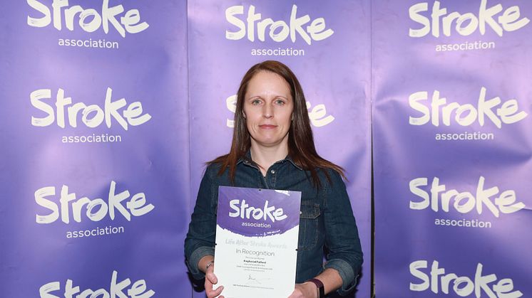 Cheshire stroke survivor receives regional recognition