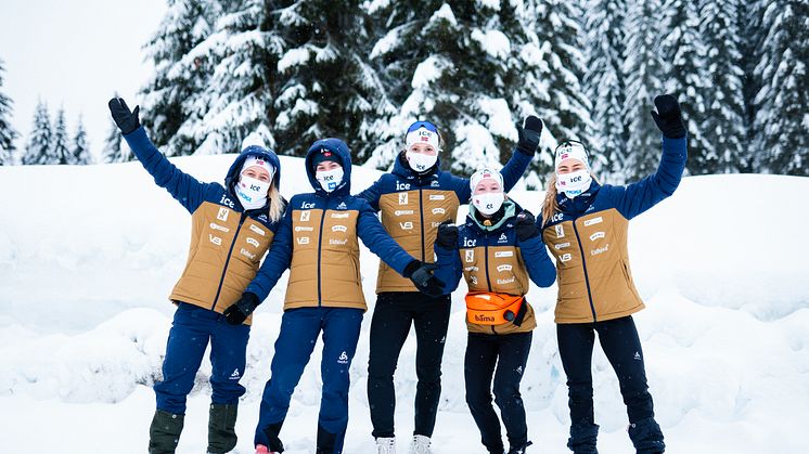 TV-SUKSESS: Skiskytterne er populære på tv-skjermen. Foto: Christian Haukeli