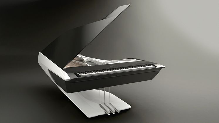 Fremtidens piano - udviklet af Peugeot Design Lab og Pleyel