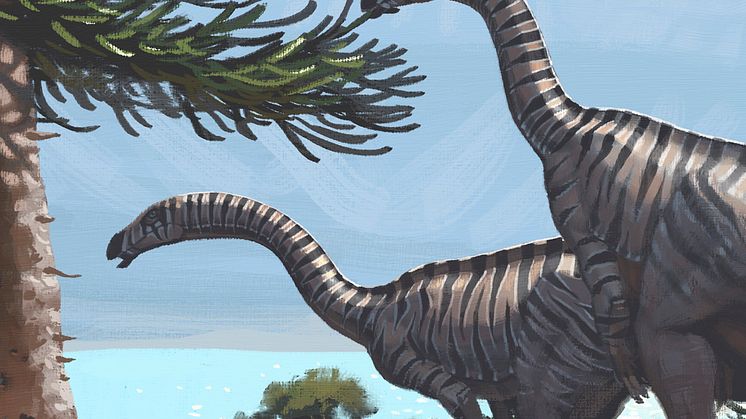 Plateosaurusen levde under Trias. 