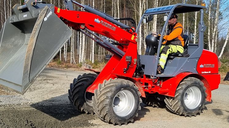 Trejon Flexitrac den mångsidiga kompaktlastaren