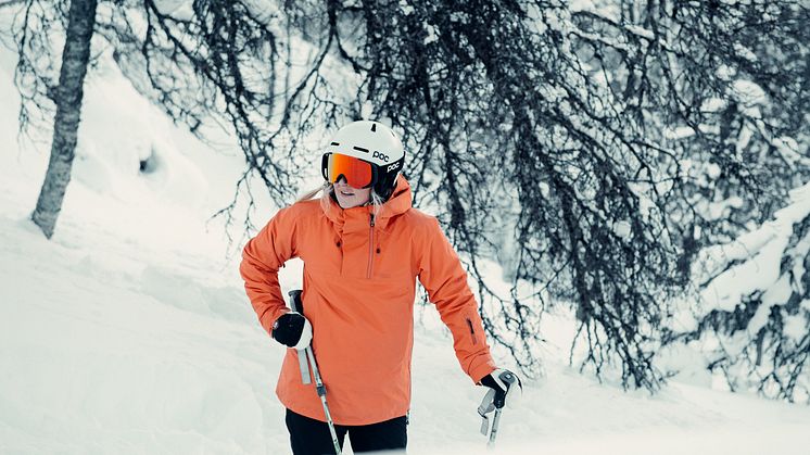 Stranda V2 Insulated Anorak  har ikke bare nytt design, den er også mer bærekraftig enn sin forgjenger. Foto: Hans Kristian Krogh-Hanssen / Bergans