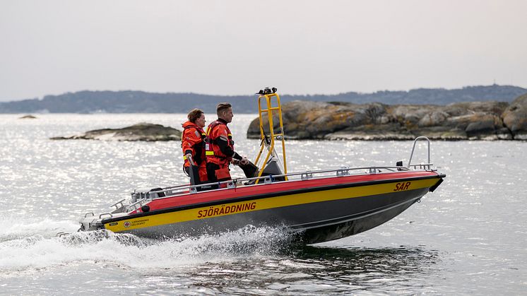 En ny räddningsbåt likt den på bilden namnges under dagen