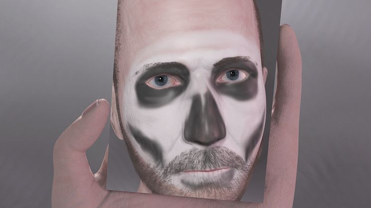 Magnus Larsson, Facepainting, 2016, 3D-animation, ed. 1/3