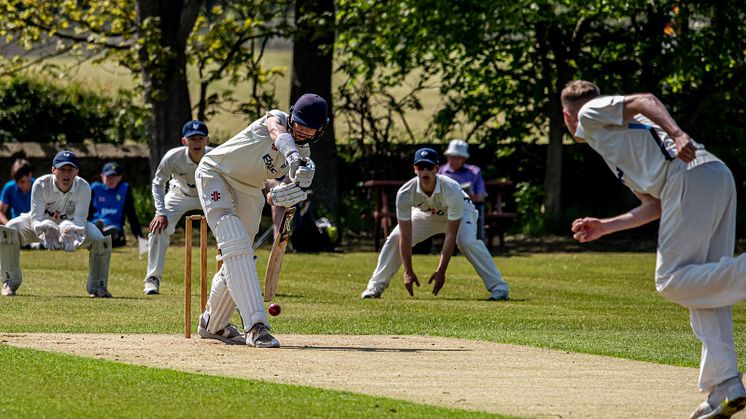 Durham batter Ben McKinney