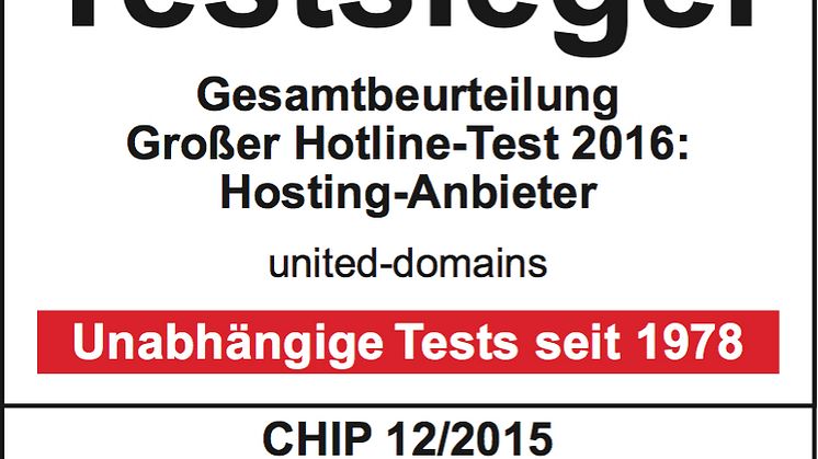 Testsieger united-domains