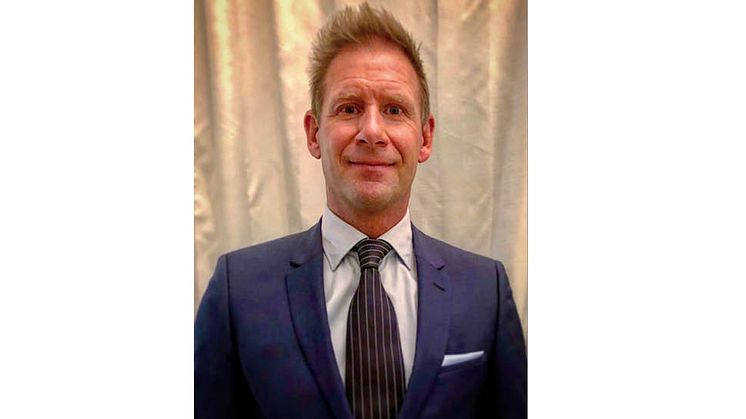 Johan Stangmo Blomqvist, Country Manager i Hansgrohe Sverige från den 1:e april 2019.