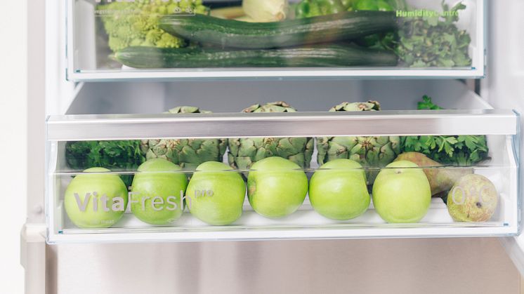Bosch VitaFresh ger grönsaker längre livslängd