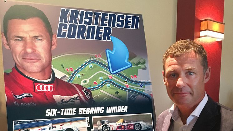 Tom Kristensen i Sebring Hall of Fame