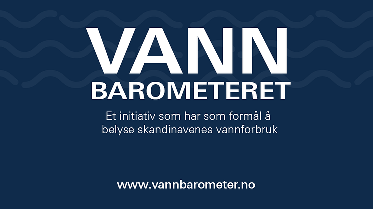 GROHE lanserer Vannbarometeret:  Nordmenn har det minst bærekraftige vannforbruket i Norden