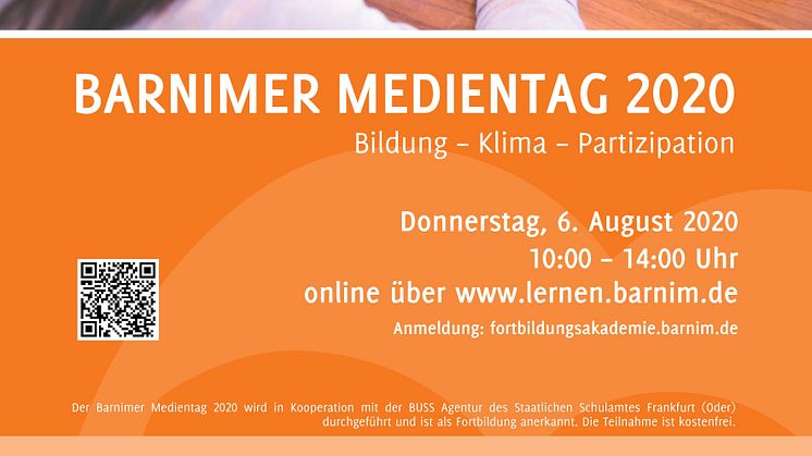 Foto: Plakat Medientag 2020 / Landkreis Barnim