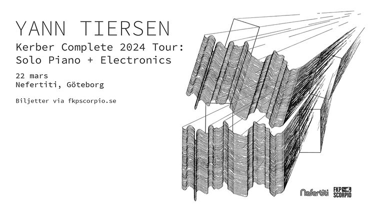 Storstjärnan Yann Tiersen gör unik konsert i Göteborg – spelar på Nefertiti 22 mars!
